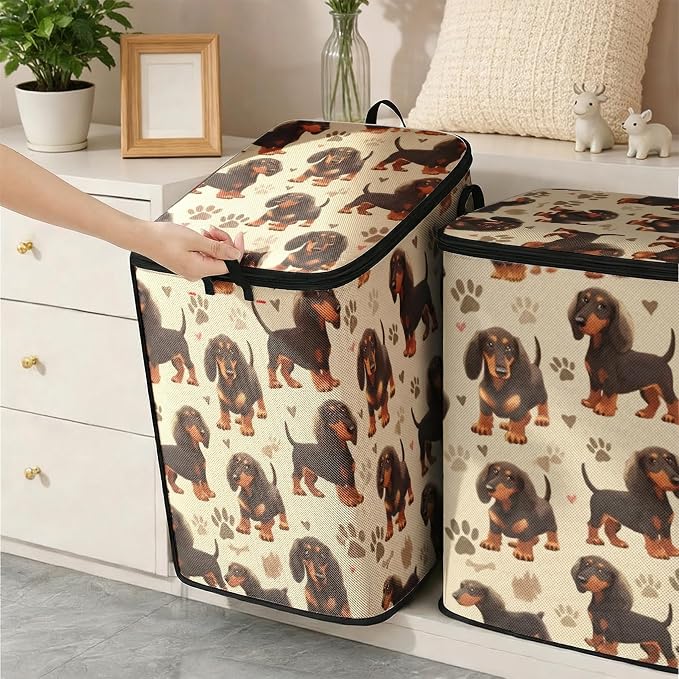 2pcs blanket storage bag for under bed, closet organizers 95L | clothing - Image 6