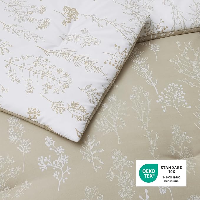 Bedsure Linen King Comforter Set - Image 5