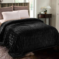 Whale Flotilla Soft Flannel Fleece King Size Bed Blanket, Plush Fluffy Bedspread by WHALEFLOTILLA