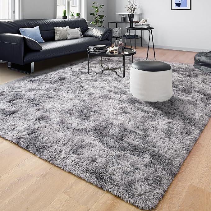 Area Rugs 9x12 for Living Room, Super Soft Fluffy Rugs for Bedroom, Modern - Image 8