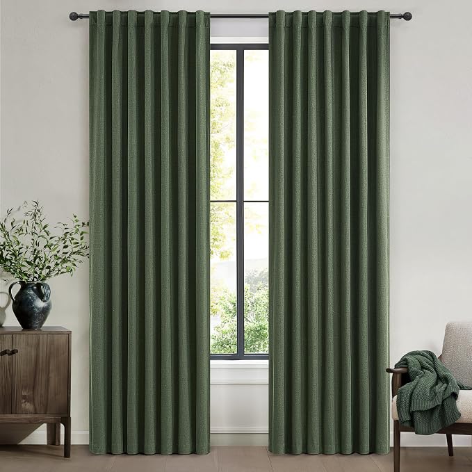 QJmydeco Privacy Curtains for Room Divider, Luxury Curtains for Living/Bedroom - Image 8