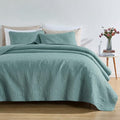 Chezmoi Collection Austin 3-Piece Oversized Bedspread Coverlet Set King by ChezmoiCollection