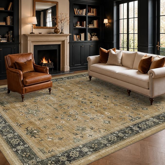 Vintage Desert 5x8 Living Room Area Rug - Image 6