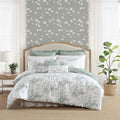 Laura Ashley – Queen Comforter Set, Reversible Floral Bedding by Unknown