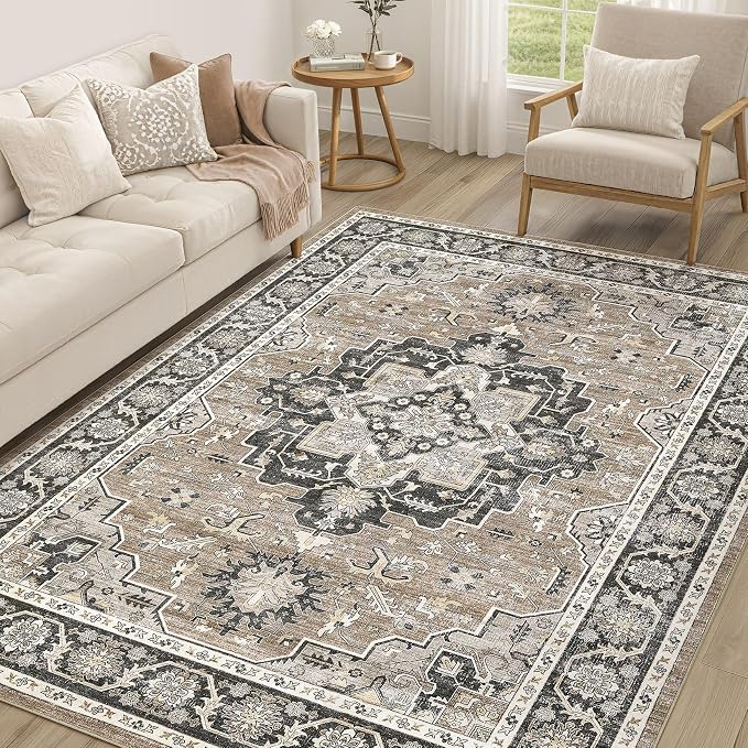 cotiled 5x8 Area Rug for Living Room, Traditional, Dining Room, and Home Office by COTILED