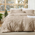 Bedsure Tufted Boho Comforter Set Full Size by Unknown