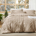 Bedsure Tufted Boho Comforter Set California King Size by Unknown