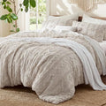 Bedsure Tufted Boho Comforter Set Queen Size by Unknown