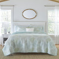 Laura Ashley - King Quilt Set, Reversible Cotton Bedding by Unknown