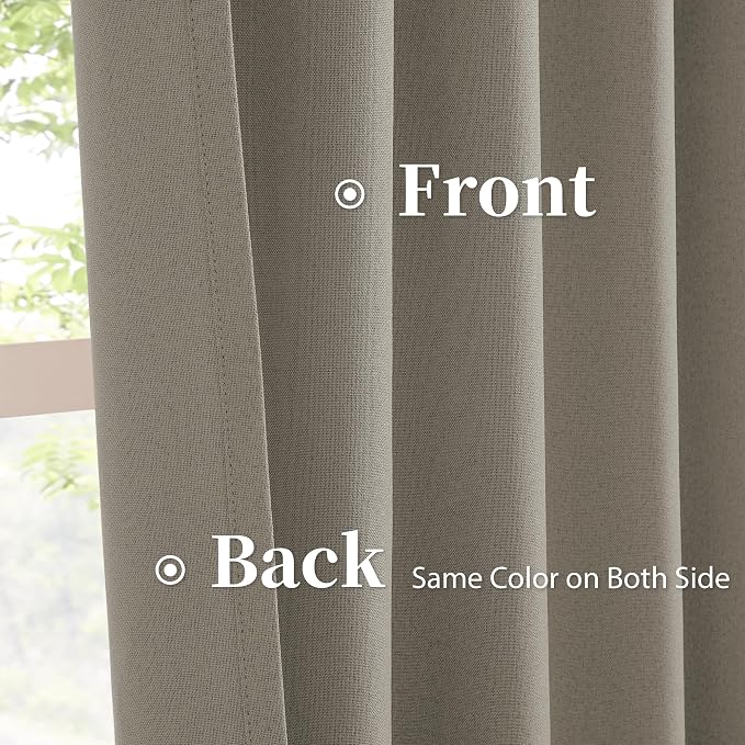 Living Room Curtains for Large Windows Modern Farmhouse Patio Sliding Door - Image 4