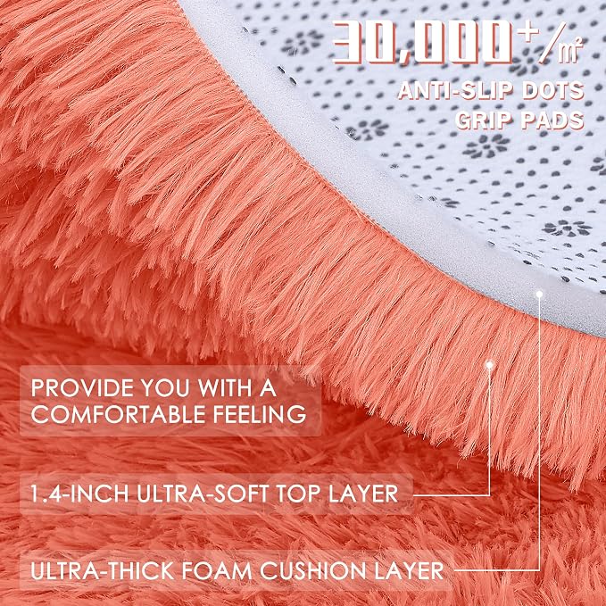 OLANLY 8x10 Machine Washable Large Area Rugs - Image 5