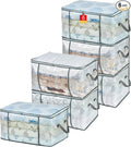 80L Clear Large Storage Bag for Clothes Comforters Blankets Pillows Bedding | by MKOKYD