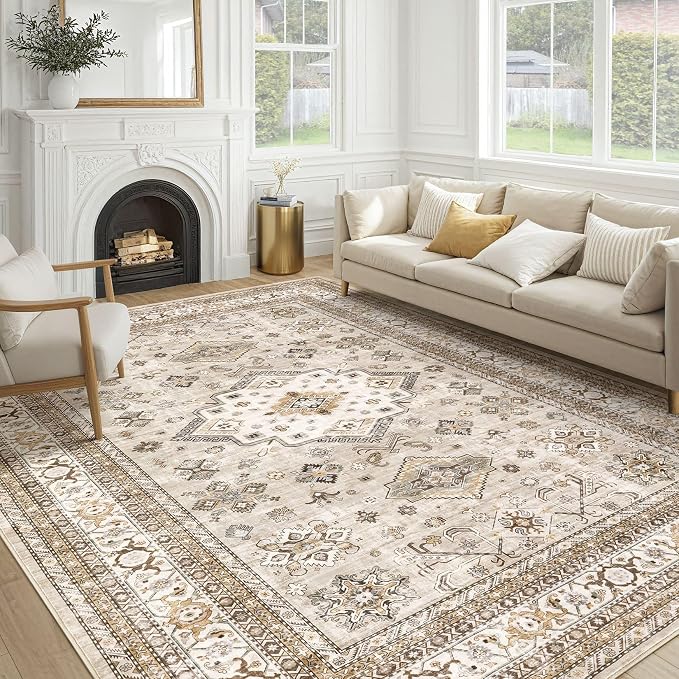 cotiled 12x15 Area Rug for Living Room, Traditional, Dining Room, and Home by COTILED