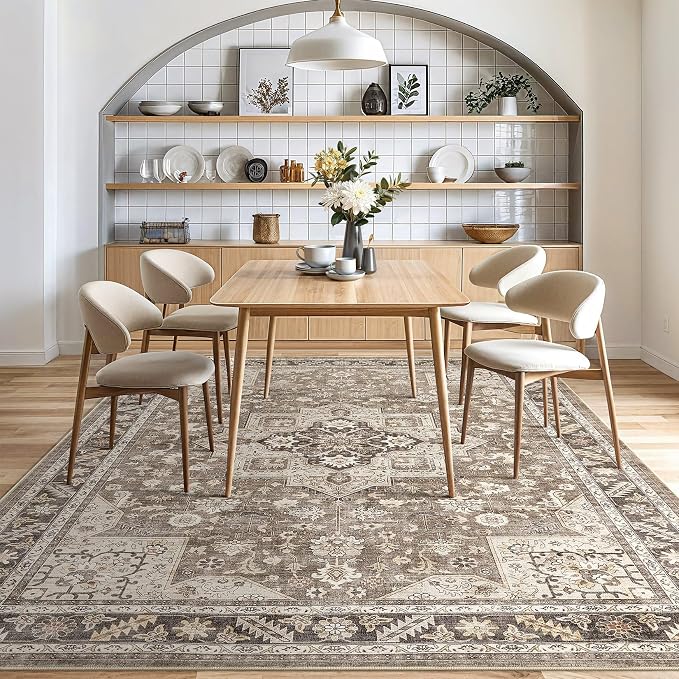 cotiled 10x11 Area Rug for Living Room, Traditional, Dining Room, and Home - Image 7