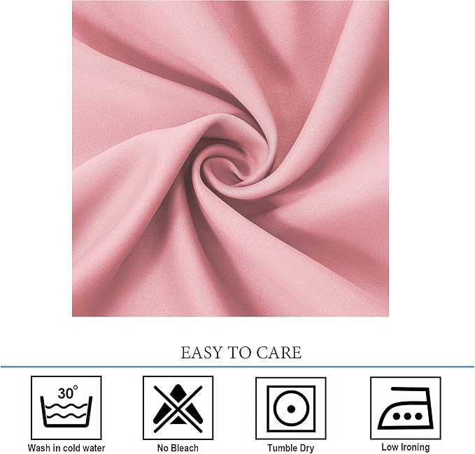 Diraysid Pink Blackout Curtains - Image 8