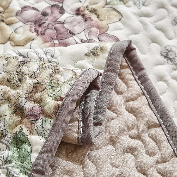 Flysheep 2 Pieces Quilt Set Twin Size, Soft Microfiber Lightweight Bed Cover - Image 7