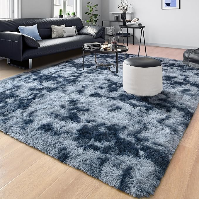 Area Rugs 9x12 for Living Room, Super Soft Fluffy Rugs for Bedroom, Modern - Image 8