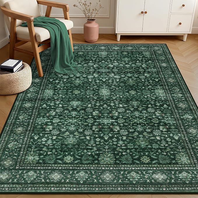 3x5 Area Rugs Living Room: Washable Rug - Image 2