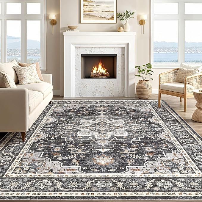 cotiled 10x14 Area Rug for Living Room, Traditional, Dining Room, and Home - Image 5