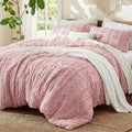 Bedsure Tufted Boho Comforter Set King Size by BEDSURE