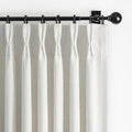 PleatedDrapes Short Blackout Thick Linen Curtains 54 Inch Long 2 Panels Set by PleatedDrapes