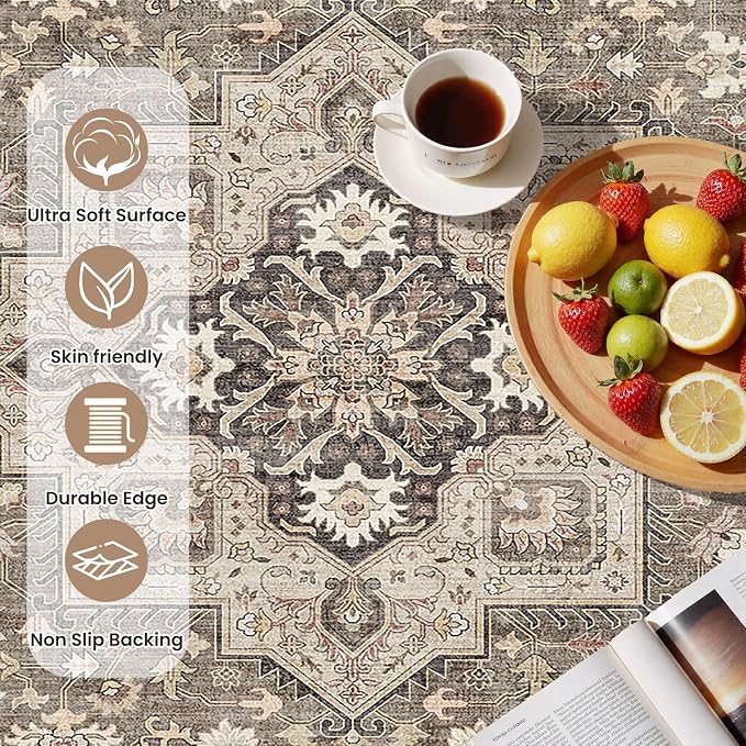 cotiled 3x5 Area Rug for Living Room, Traditional, and Laundry Room - Image 6