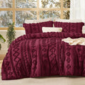 Bedsure Tufted Boho Comforter Set King Size by Unknown