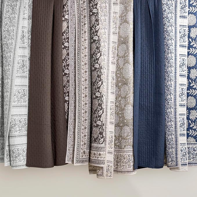 Levtex Home Cross Stitch Reversible King/Cal King Quilt Set - Image 9