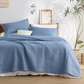 Bedsure Twin Quilt, Lightweight Soft Striped Comforter Bedding Set, All-Season by Unknown
