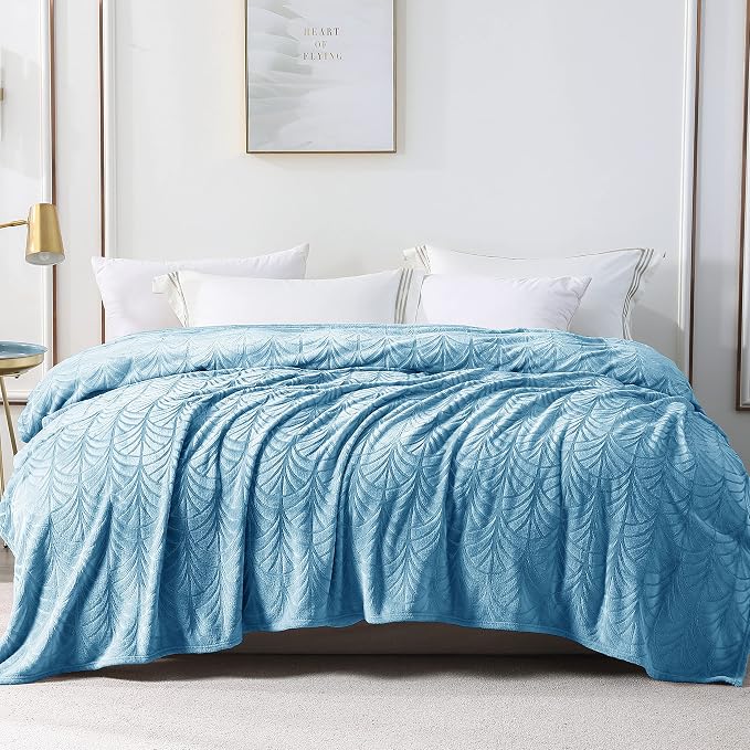 Whale Flotilla Soft Flannel Fleece Twin Size Blanket - Image 8