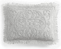Beatrice Home Fashions Medallion King Cotton Chenille Sham, cozy plush 100% by BeatriceHomeFashions