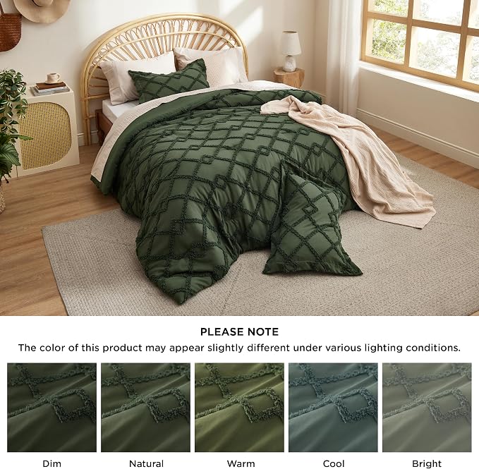 Bedsure Boho Comforter Set King - Image 6