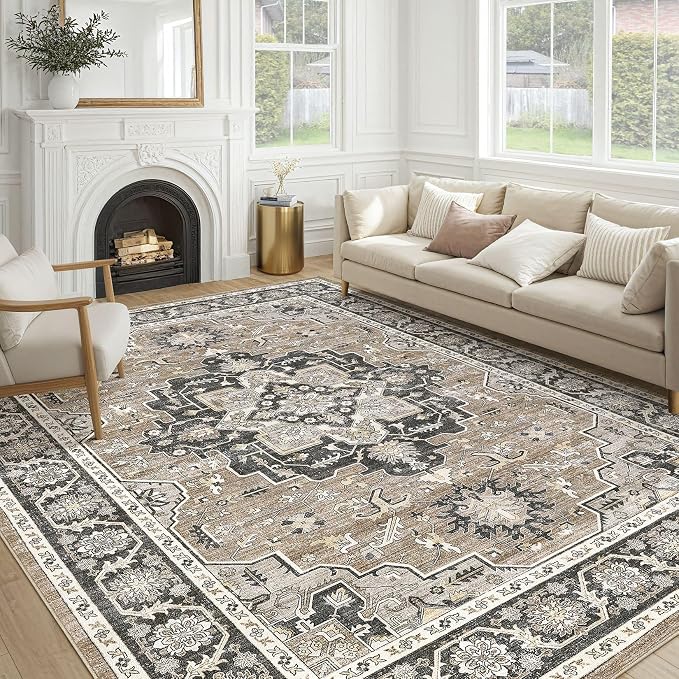 cotiled 10x14 Area Rug for Living Room, Traditional, Dining Room, and Home by COTILED