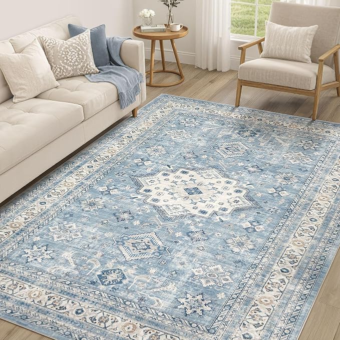 cotiled 5x7 Area Rug for Living Room, Traditional, Dining Room, and Home Office by COTILED