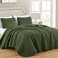 Chezmoi Collection Austin King Oversized Bedspread Set, 3-Piece Pinsonic by ChezmoiCollection