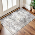 Small Abstract Area Rug 2x3 Ft Entryway Rugs Washable Door Mat Indoor Entrance by iOhouze