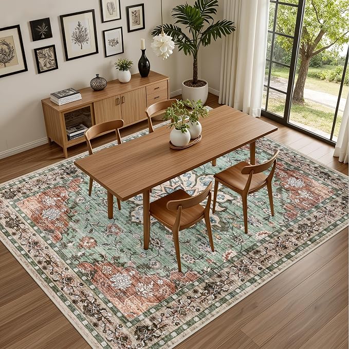 5x7 Area Rugs Living Room: Washable Rug - Image 5