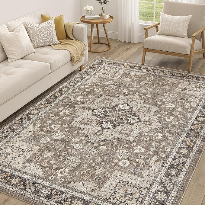 cotiled 5x8 Area Rug for Living Room, Traditional, Dining Room, and Home Office by COTILED