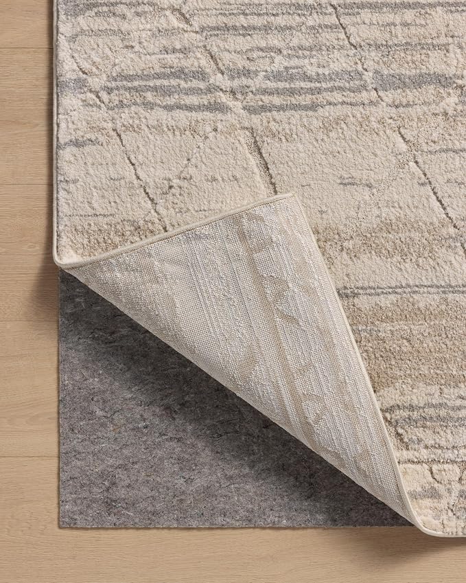 Loloi Amber Lewis Monty Ivory/Natural 6'-7" x 9'-3" Area Rug | MOT-02 Approx. - Image 8