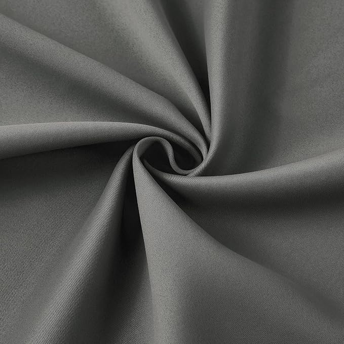 Grey Blackout Curtains 105 Inches Long 2 Panels Set, 60 Inch Wide Pinch Pleated - Image 5