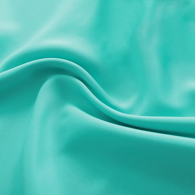 84 Inch Turquoise Curtains Home Decoration Privacy Protection - Image 8