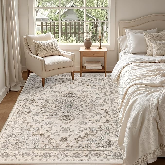 6x9 Area Rugs Living Room: Washable Rug - Image 4