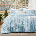 Bedsure Tufted Boho Comforter Set Full Size by Unknown
