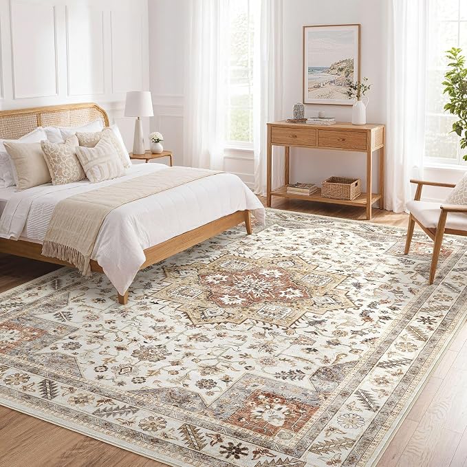 cotiled 10x12 Area Rug for Living Room, Traditional, Dining Room, and Home - Image 8