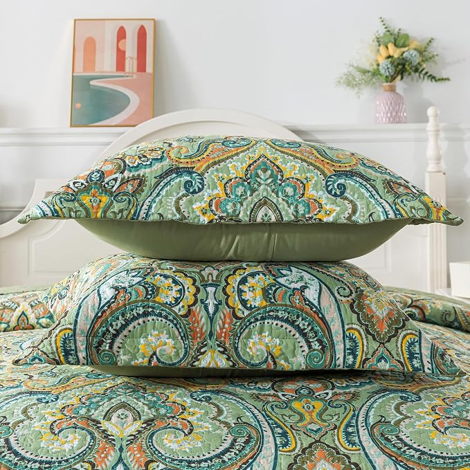 Etwel Lightweight Cotton California King Quilt Set - Image 6