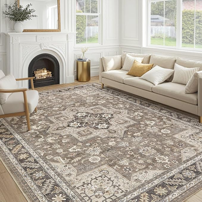 cotiled 10x14 Area Rug for Living Room, Traditional, Dining Room, and Home by COTILED