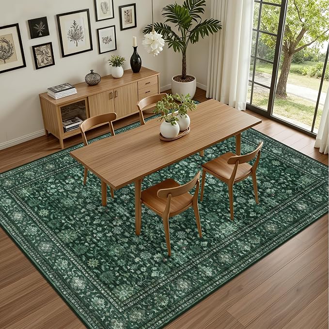 5x7 Area Rugs Living Room: Washable Rug - Image 5