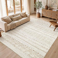 cotiled Boho 12x15 Area Rug for Living Room: Large Moroccan Washable Rug | by COTILED