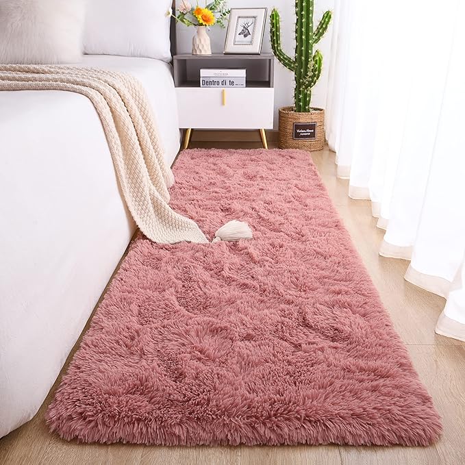 Chicrug Soft Runner Rug for Bedroom Living Room Plush Fluffy Rugs 2x6 | Shag by ChicrugHomeDecor