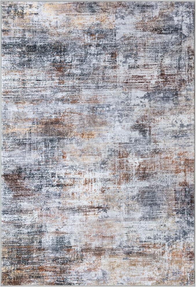 Small Abstract Area Rug 2x3 Ft Entryway Rugs Washable Door Mat Indoor Entrance - Image 10